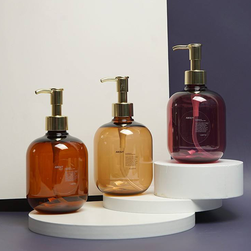 300ml 500ml PLAN PLASTIK Amber Pusingan Kekosan Badan Kekosan Botol Botol Gold Pet Lose Pam Botol Shampoo 300ml 500ml PLAN PLASTIK Amber Pusingan Kekosan Badan Kekosan Botol Botol Gold Pet Lose Pam Botol Shampoo