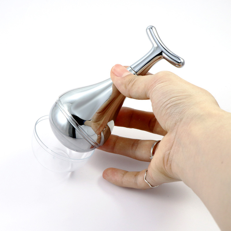 Logo peranti kecantikan menyejukkan muka urut mata gelombang ais mata Logo peranti kecantikan menyejukkan muka urut mata gelombang ais mata