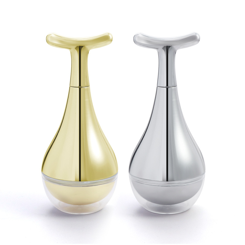 Logo peranti kecantikan menyejukkan muka urut mata gelombang ais mata