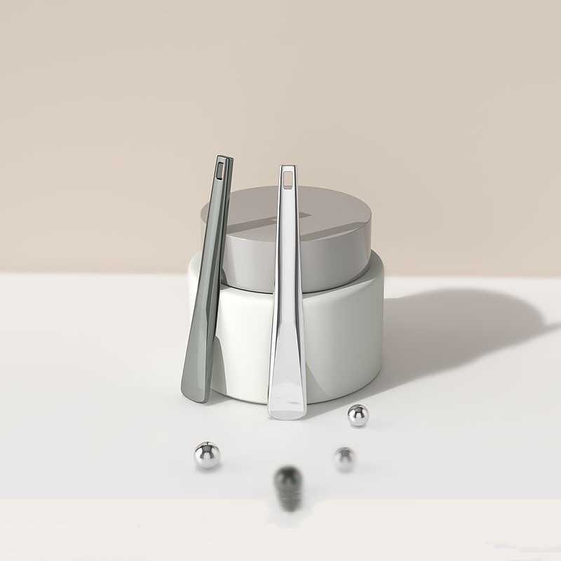 Gold Metal Eye Cream Applikator Spatula Spatula Muka Urut Maceup Spoon Gold Metal Eye Cream Applikator Spatula Spatula Muka Urut Maceup Spoon