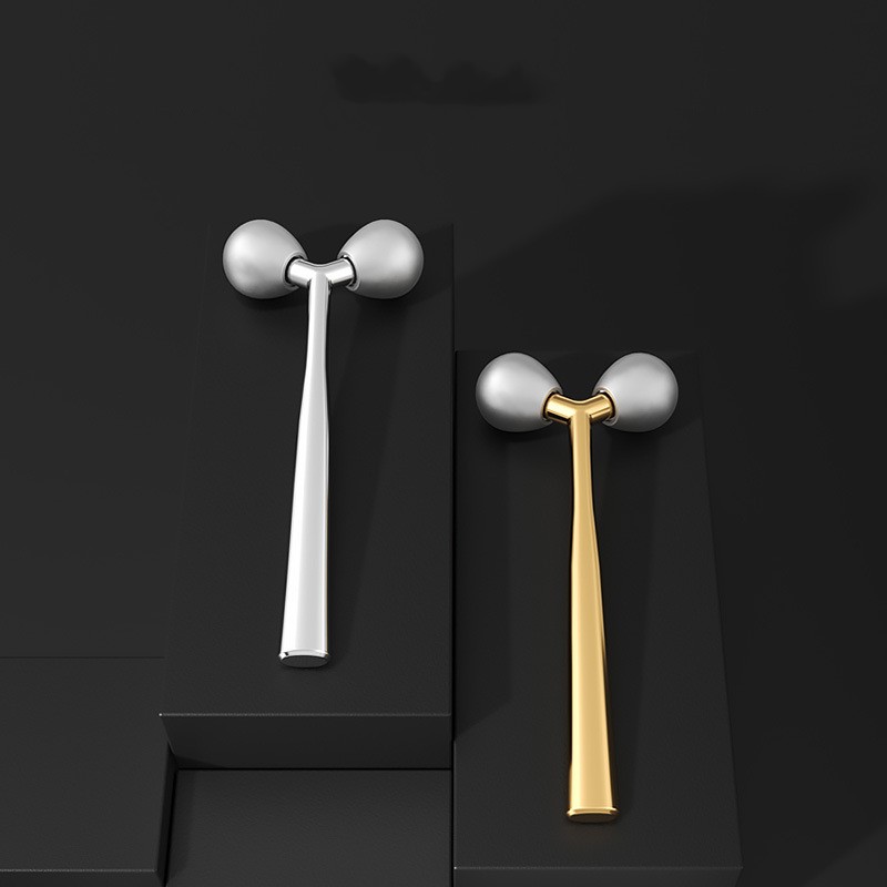 Handheld Facial mengangkat Y Bentuk pelangsingan 3D Roller Massager 360 berputar roller urut muka Handheld Facial mengangkat Y Bentuk pelangsingan 3D Roller Massager 360 berputar roller urut muka