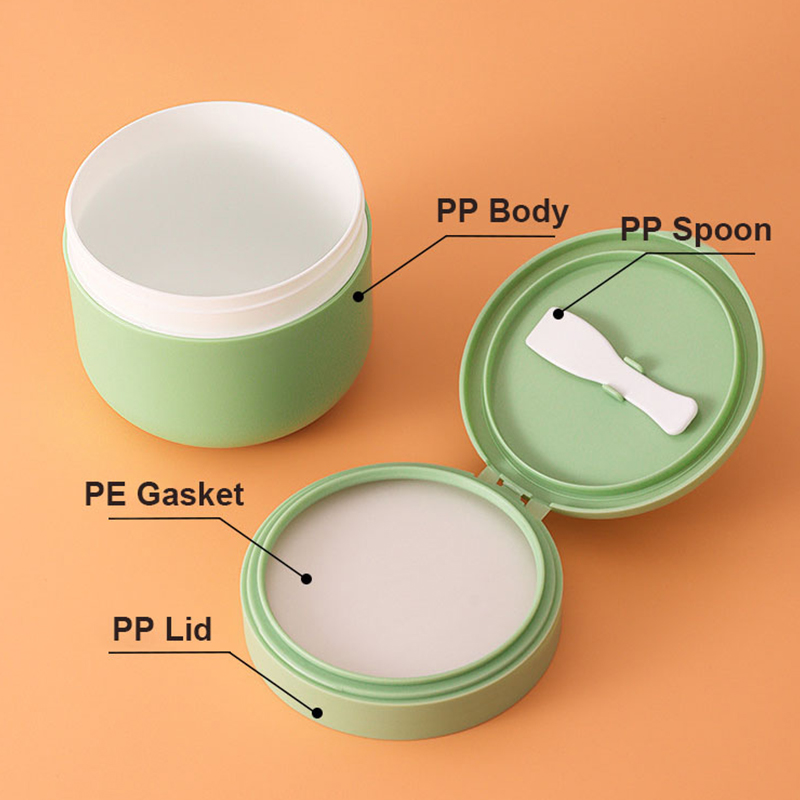 200g 300g 400g Plastik Frosted Round Cosmetic Skincare Mask Cream Jar Whitening Mengeluarkan Container Sunscreen Freckle Dengan Sudu 200g 300g 400g Plastik Frosted Round Cosmetic Skincare Mask Cream Jar Whitening Mengeluarkan Container Sunscreen Freckle Dengan Sudu