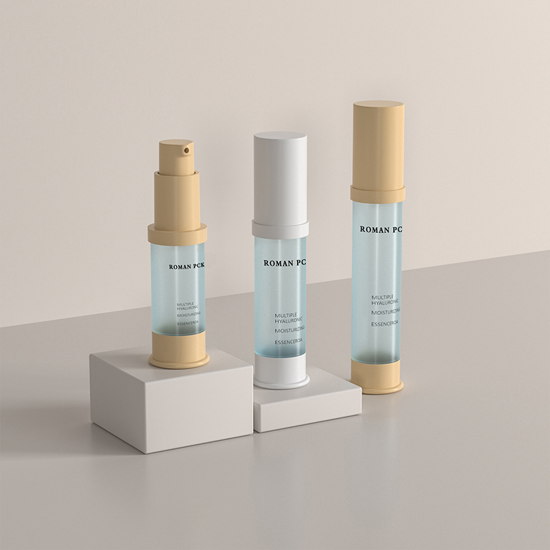 15ml 30ml 1oz Frosted Pump Airless Bottle Blue Slim Shape Cylinder Tall Cosmetic Cream Gel Untuk Wajah Serum Losyen Gel 15ml 30ml 1oz Frosted Pump Airless Bottle Blue Slim Shape Cylinder Tall Cosmetic Cream Gel Untuk Wajah Serum Losyen Gel