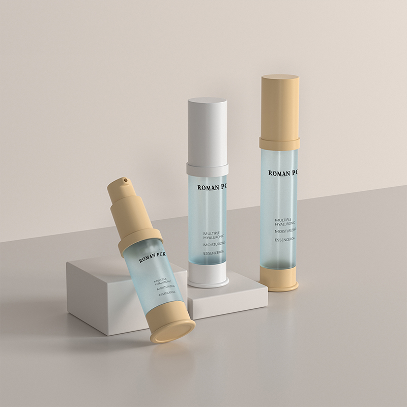 15ml 30ml 1oz Frosted Pump Airless Bottle Blue Slim Shape Cylinder Tall Cosmetic Cream Gel Untuk Wajah Serum Losyen Gel 15ml 30ml 1oz Frosted Pump Airless Bottle Blue Slim Shape Cylinder Tall Cosmetic Cream Gel Untuk Wajah Serum Losyen Gel