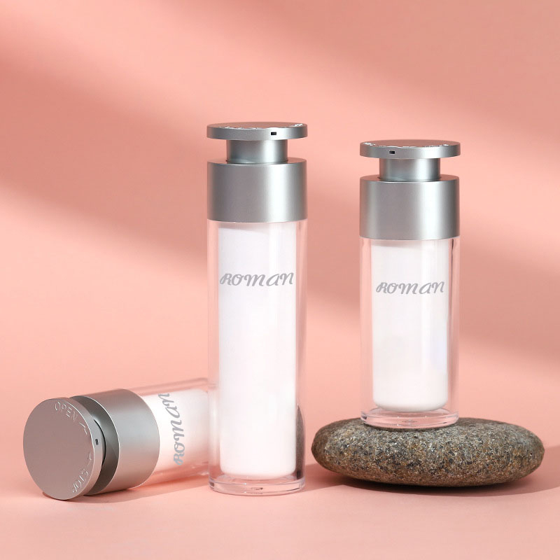 15ml 30ml 50ml pp kosong Double Wall Plastic Lose Airless Lotion Bottle 15ml 30ml 50ml pp kosong Double Wall Plastic Lose Airless Lotion Bottle