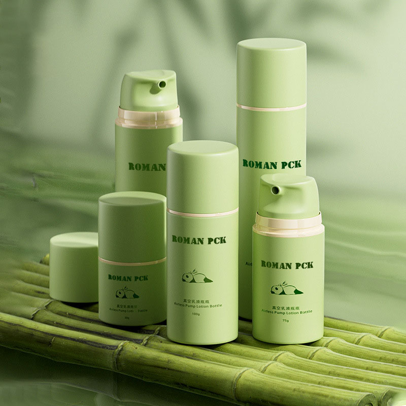 Primer asas yang boleh diisi semula Primer Face Cream Cream Botol Airless Set Botol Pump Airless Mewah Pembungkusan Kosmetik Mewah