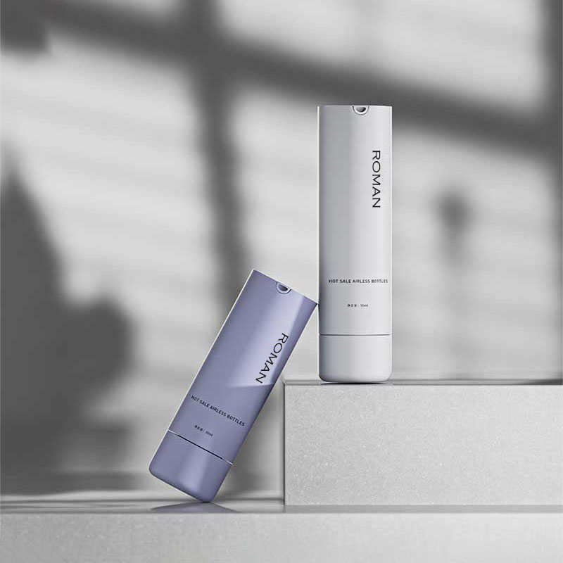 Orange 15ml 30ml 50ml Plastik Pump Airless Bottle Orange 15ml 30ml 50ml Plastik Pump Airless Bottle