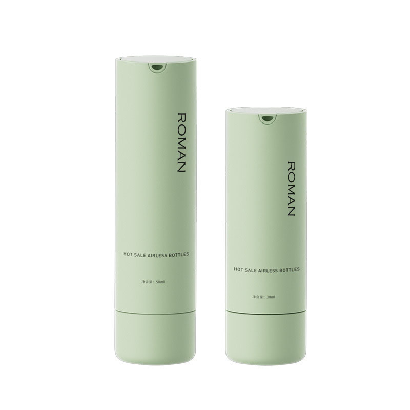 Orange 15ml 30ml 50ml Plastik Pump Airless Bottle Orange 15ml 30ml 50ml Plastik Pump Airless Bottle