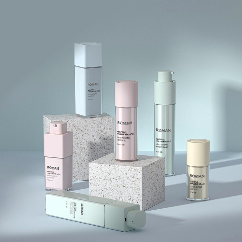 Body Plastic Body Double Essence Lotion Repair Cream Scrub Vacuum Vacuum Cosmetic Bottle 15ml 30ml 50ml Cosmetic