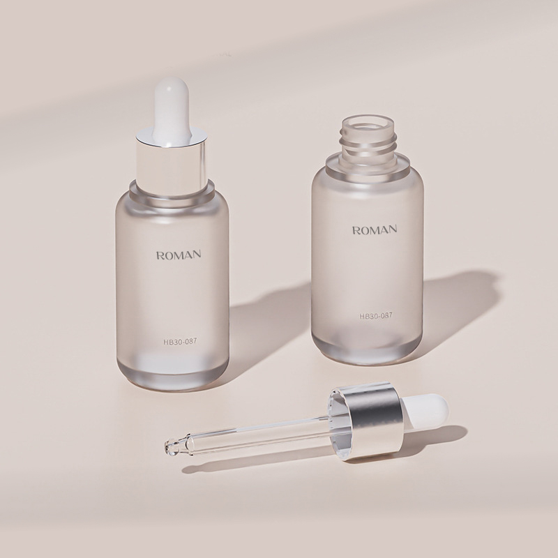 Botol serum plastik frosted rata 20ml 30ml 40ml 60ml 80ml 100ml Botol penitis kosmetik kosong untuk serum muka Botol serum plastik frosted rata 20ml 30ml 40ml 60ml 80ml 100ml Botol penitis kosmetik kosong untuk serum muka