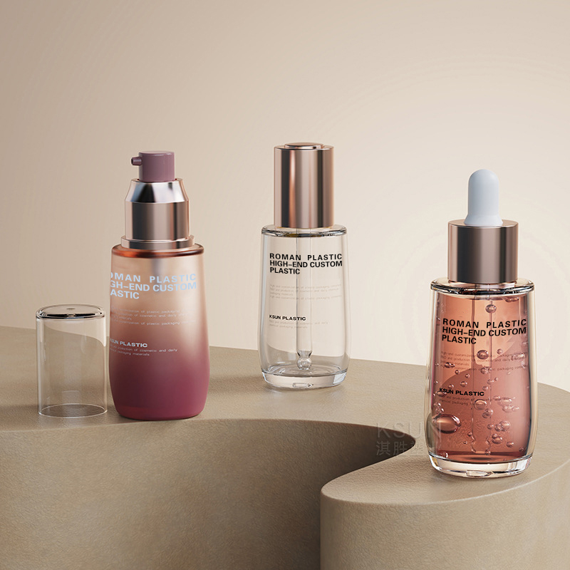 Botol Minyak Kosmetik yang Boleh Dihidupkan 50ml Wain Merah Petg Penjagaan Serum Botol Serum dengan Dropper Untuk Set Botol Krim Botol Minyak Kosmetik yang Boleh Dihidupkan 50ml Wain Merah Petg Penjagaan Serum Botol Serum dengan Dropper Untuk Set Botol Krim