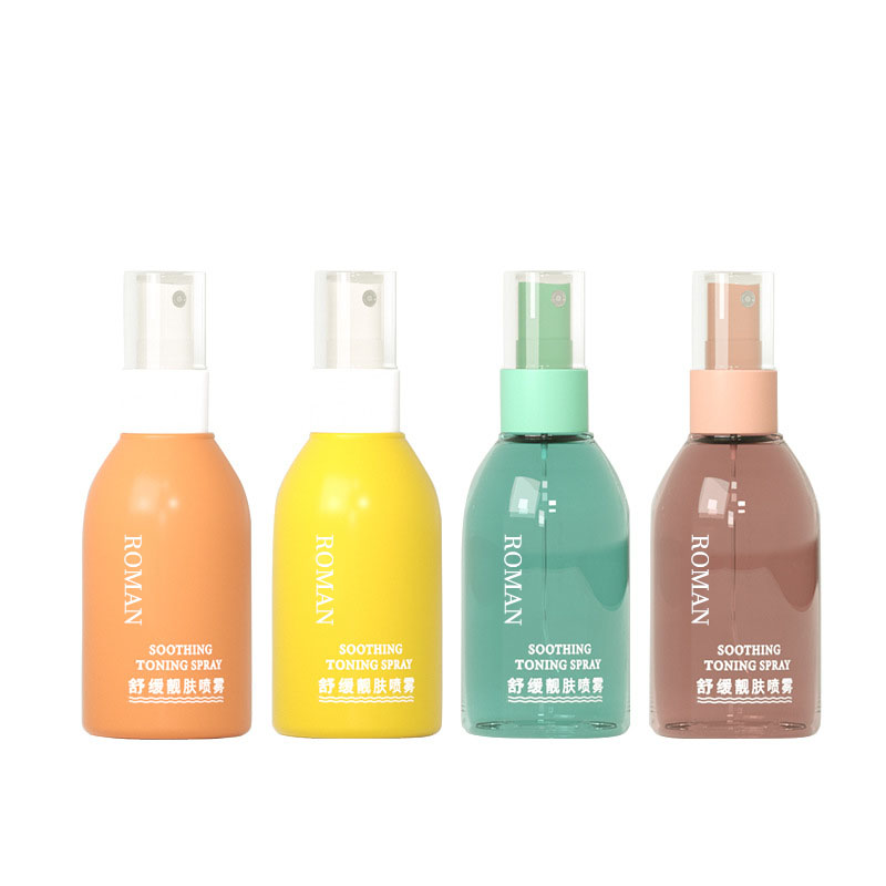 100ml 120ml 150ml Botol semburan plastik dengan kabus yang baik tekan inventori toner isi semula botol perjalanan untuk kosmetik krim losyen minyak wangi