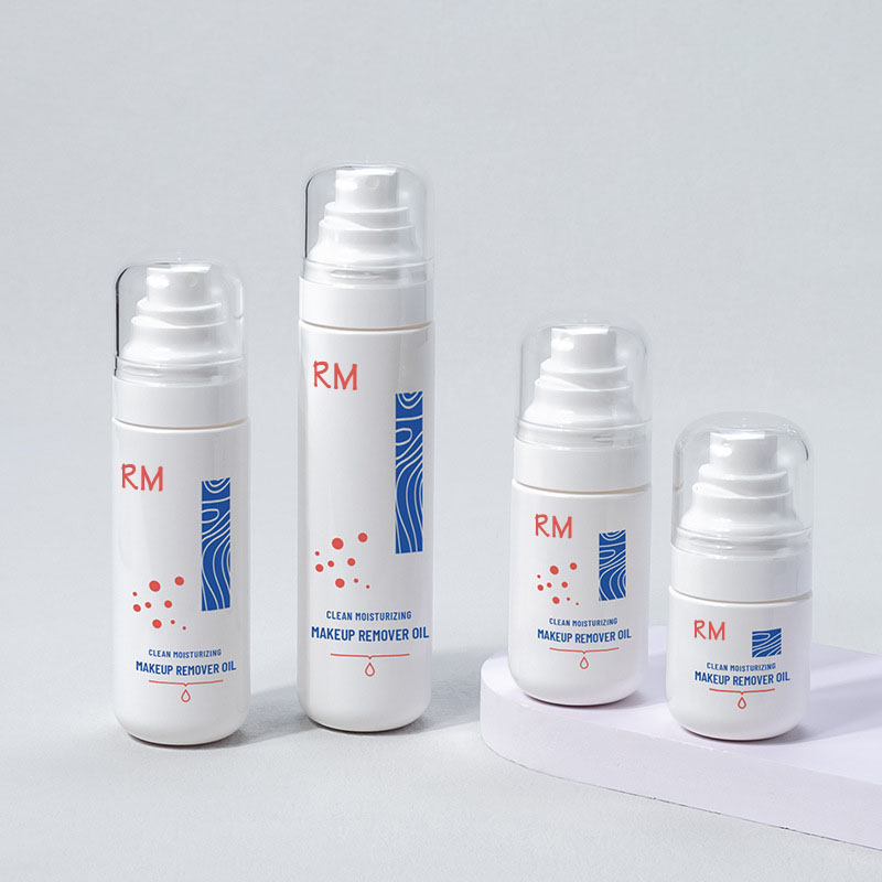 50ml 80ml 100ml plastik kosong plastik putih pembersih minyak haiwan peliharaan badan peliharaan badan toner kabut Botol semburan