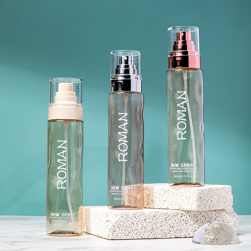 Botol Toner Semburan Plastik Kosmetik yang Jelas