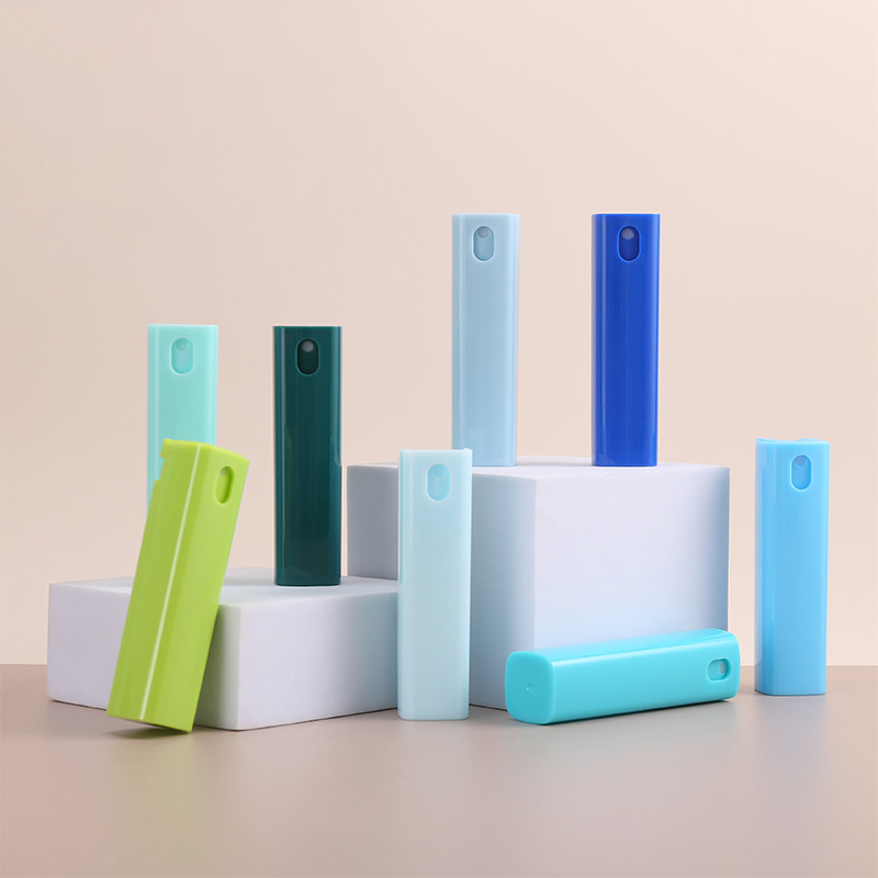 Macaron 10ml 20ml plastik haiwan peliharaan semburan botol berwarna -warni Mist kecil semburan botol botol semburan botol minyak minyak wangi