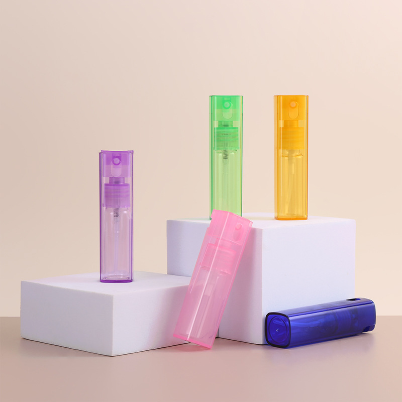 Macaron 10ml 20ml plastik haiwan peliharaan semburan botol berwarna -warni Mist kecil semburan botol botol semburan botol minyak minyak wangi