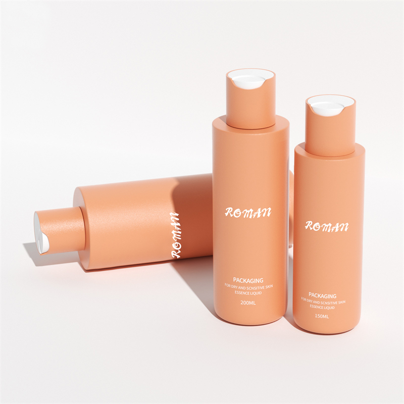 100ml 150ml 200ml Botol bulat plastik haiwan peliharaan dengan cakera cakera isi semula yang jelas untuk cakera serum kulit serum 100ml 150ml 200ml Botol bulat plastik haiwan peliharaan dengan cakera cakera isi semula yang jelas untuk cakera serum kulit serum