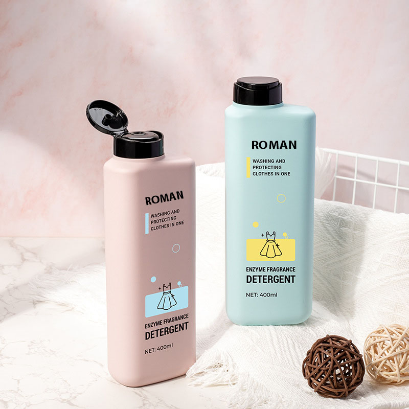 Botol Plastik 400ml Flip Atas Bulu Eyu Bulu Curah Syampu kosong