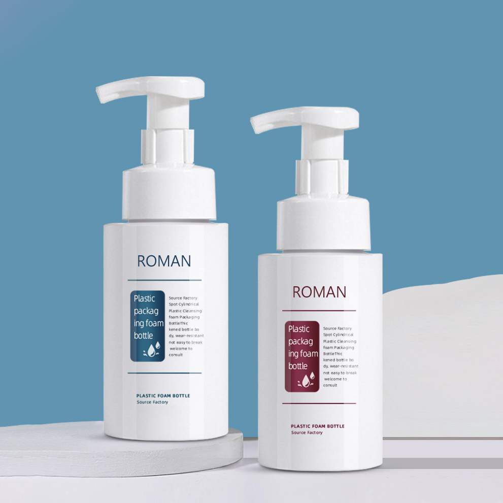 Plastik Cute Cute Tangan Sanitizer Pembersihan Botol Pam Botol 200ml 300ml 500ml Saiz untuk Pembungkusan Shampoo Pembersih Muka