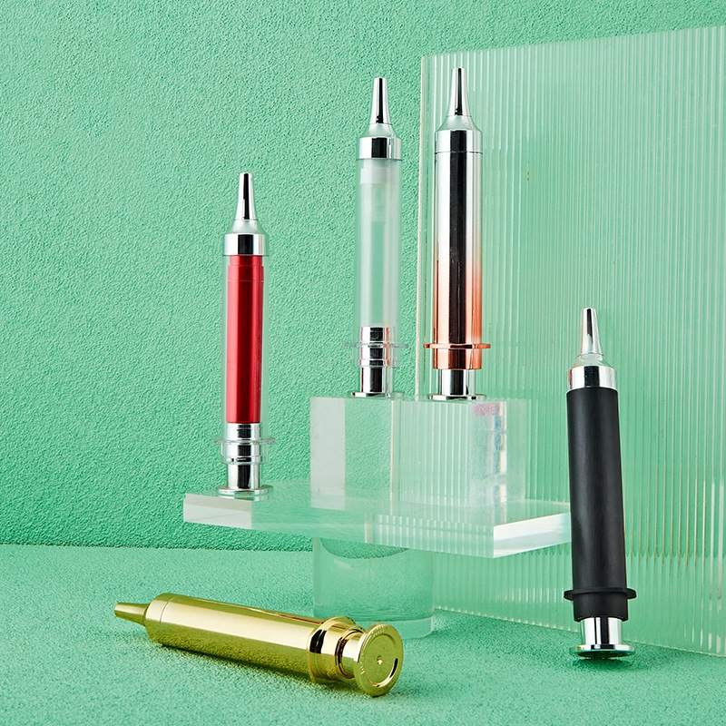 10ml 15ml 20ml mata kosmetik serum krim suntikan tiub suntikan berbentuk udara tanpa udara