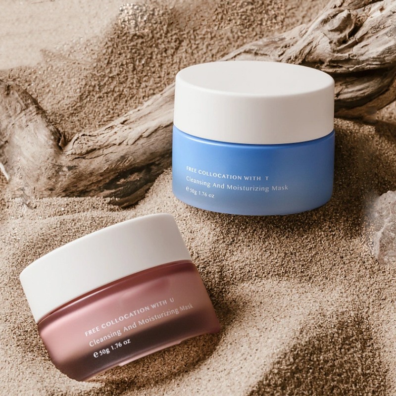 Pembungkusan Kosmetik Kelas Kaca Klasik untuk Krim Wajah dan Krim Mata