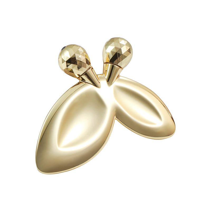 Roller urut muka rama-rama berbentuk rama-rama zink Roller urut muka rama-rama berbentuk rama-rama zink