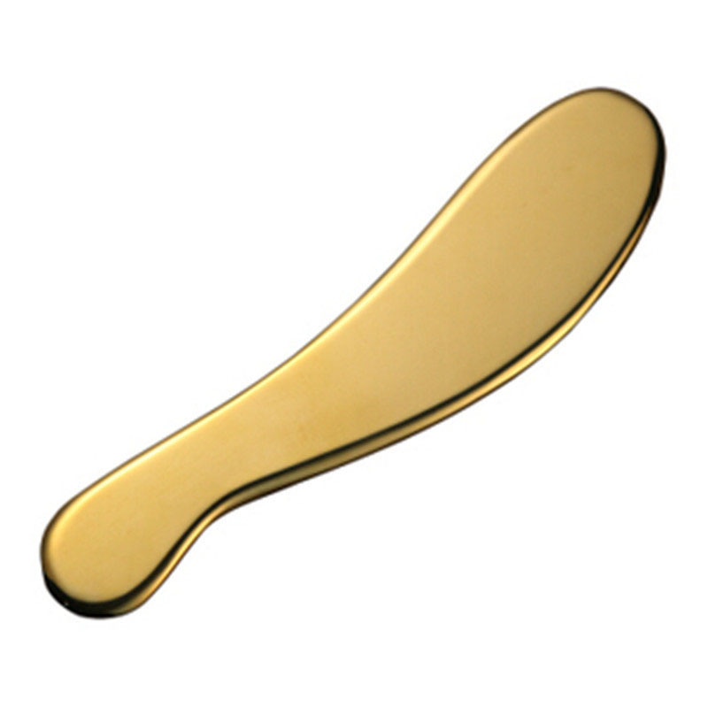 Papan Zink Alloy Gua Sha dengan logo dan laser dan pilihan warna laser