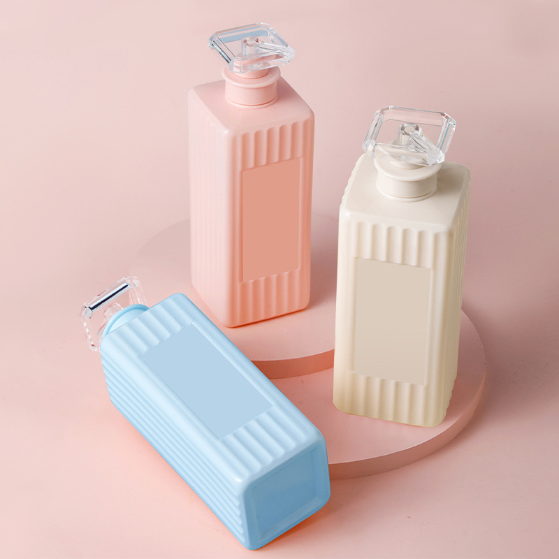 500ml 750ml Botol Pam Losyen Plastik Plastik Square Dengan Permukaan Bentuk Jalur Untuk Syampu Minyak Rambut Dan Konvensyen Kosmetik 500ml 750ml Botol Pam Losyen Plastik Plastik Square Dengan Permukaan Bentuk Jalur Untuk Syampu Minyak Rambut Dan Konvensyen Kosmetik