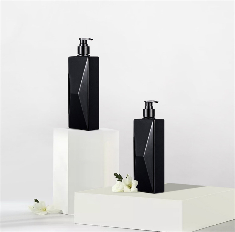 Stok 700ml Gaya Korea Pakej Syampu Plastik Korea Untuk Syampu Rumah Di Penampilan Tinggi Tahap Tangan Botol Cecair