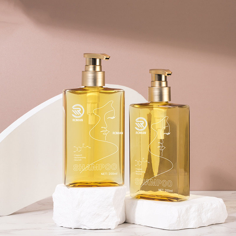 150ml 200ml Flat Square Shower Gel Wasal Body Lotion Conditioner Gold Bottle Bottle Skincare Makeup Remover Oil Dispenser