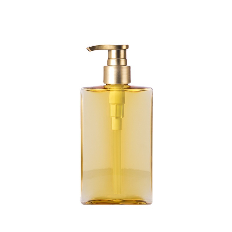 150ml 200ml Flat Square Shower Gel Wasal Body Lotion Conditioner Gold Bottle Bottle Skincare Makeup Remover Oil Dispenser 150ml 200ml Flat Square Shower Gel Wasal Body Lotion Conditioner Gold Bottle Bottle Skincare Makeup Remover Oil Dispenser