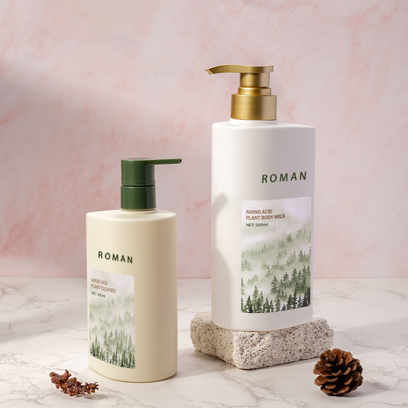 300ml 500ml losyen plastik berasingan Botol Tekan Botol Tangan Lotion Bath Gel Shampoo Botol Sabun berasingan dispenser