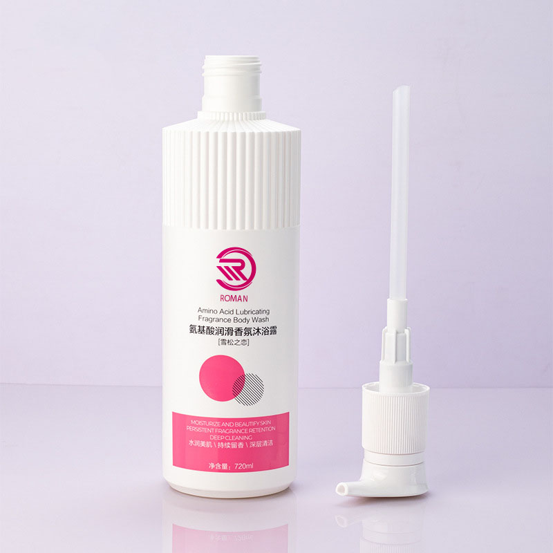 Botol plastik HDPE berjalur putih panas dengan muncung bergelombang 500ml 700ml losyen gel mandi syampu dengan pam cap vietnam Botol plastik HDPE berjalur putih panas dengan muncung bergelombang 500ml 700ml losyen gel mandi syampu dengan pam cap vietnam