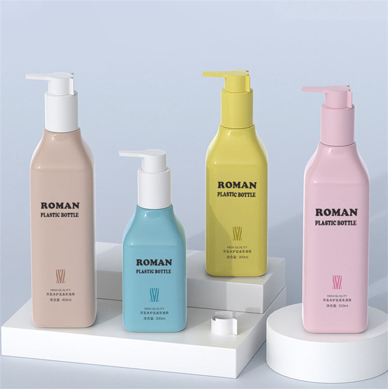 Botol minyak badan berwarna mewah dengan botol pam kosmetik bujur peliharaan plastik pam dengan kunci sampingan untuk syampu losyen 200ml 300ml 400ml Botol minyak badan berwarna mewah dengan botol pam kosmetik bujur peliharaan plastik pam dengan kunci sampingan untuk syampu losyen 200ml 300ml 400ml