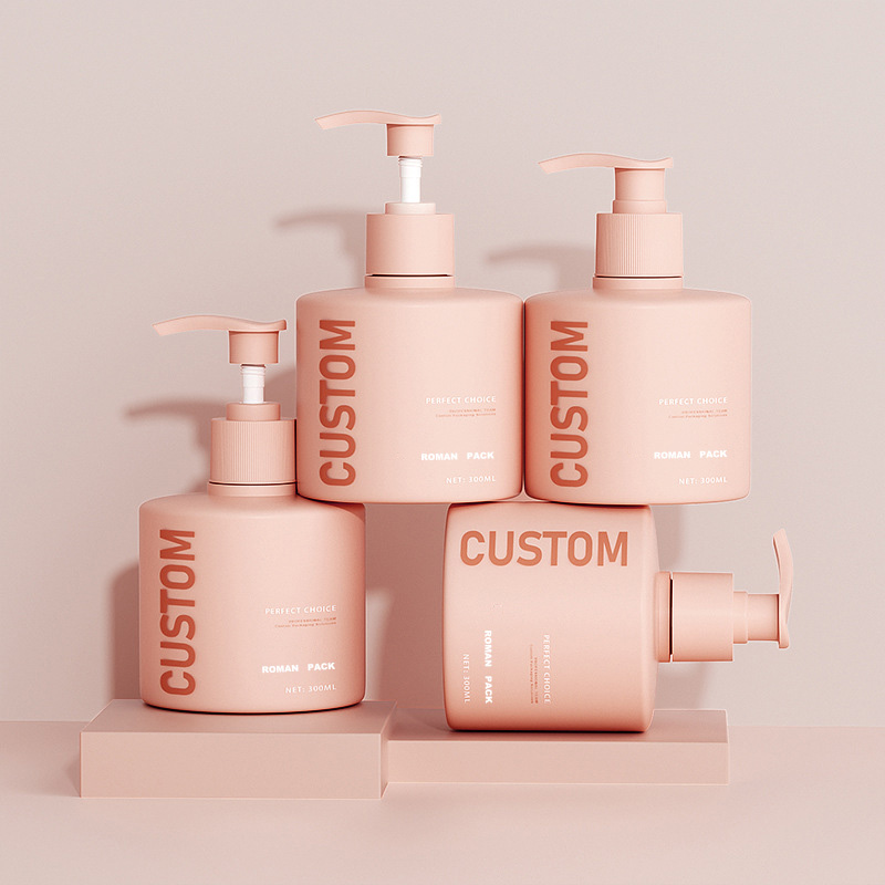 Macaron Painting Cleaning Plastic Dumpy Bottle 200ml 300ml 500ml syampu syampu dengan losyen pam gel mandi rambut Macaron Painting Cleaning Plastic Dumpy Bottle 200ml 300ml 500ml syampu syampu dengan losyen pam gel mandi rambut