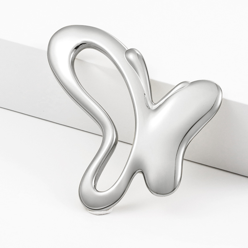 Alat zink rama -rama gua sha alat alat kecantikan pegang tangan mudah alih mudah alih milik krim