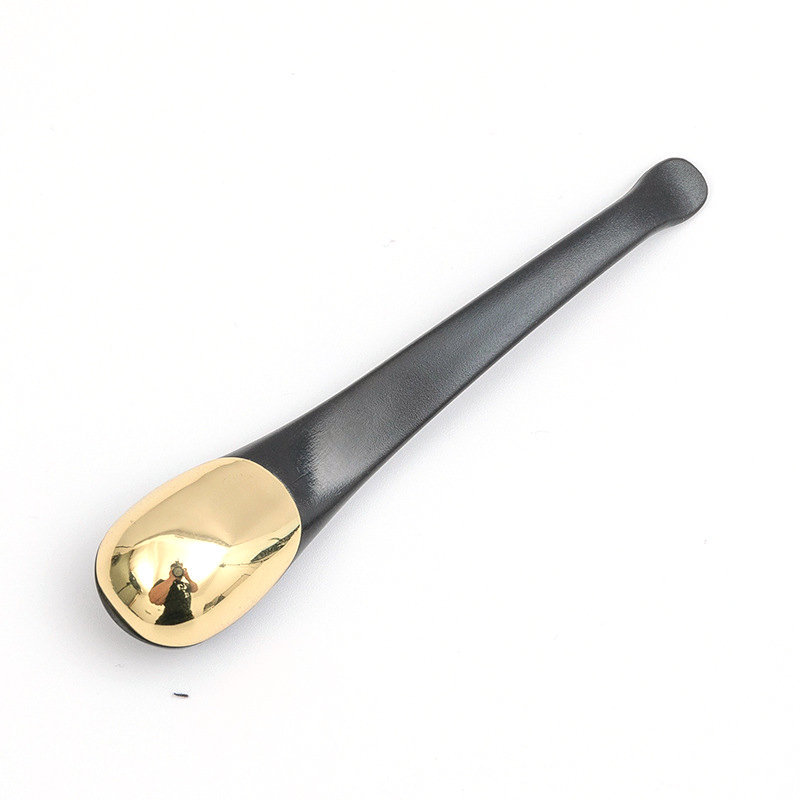 Spatula Kosmetik Perak Emas SCOOP Tinggi Berkualiti Logam Mata Krim Mata Mata Spoon Kecantikan Makeup Facial Mask Facial Spoon