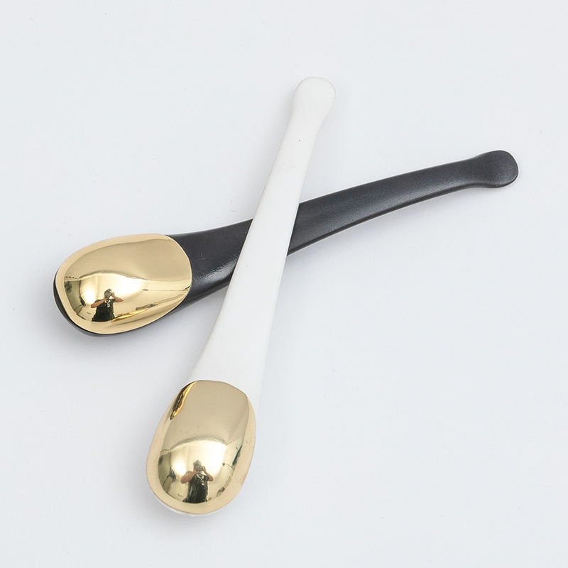 Spatula Kosmetik Perak Emas SCOOP Tinggi Berkualiti Logam Mata Krim Mata Mata Spoon Kecantikan Makeup Facial Mask Facial Spoon Spatula Kosmetik Perak Emas SCOOP Tinggi Berkualiti Logam Mata Krim Mata Mata Spoon Kecantikan Makeup Facial Mask Facial Spoon