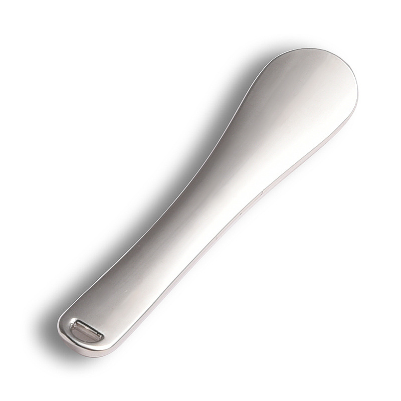 Mini solek pencampuran spatula logam spoon spoon spatula Mini solek pencampuran spatula logam spoon spoon spatula