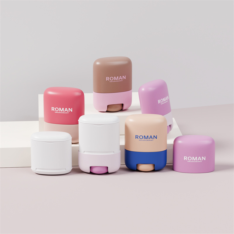 Penjagaan kulit kosong 30g 50g plastik deodoran tongkat dengan botol pembungkusan botol semula Penjagaan kulit kosong 30g 50g plastik deodoran tongkat dengan botol pembungkusan botol semula