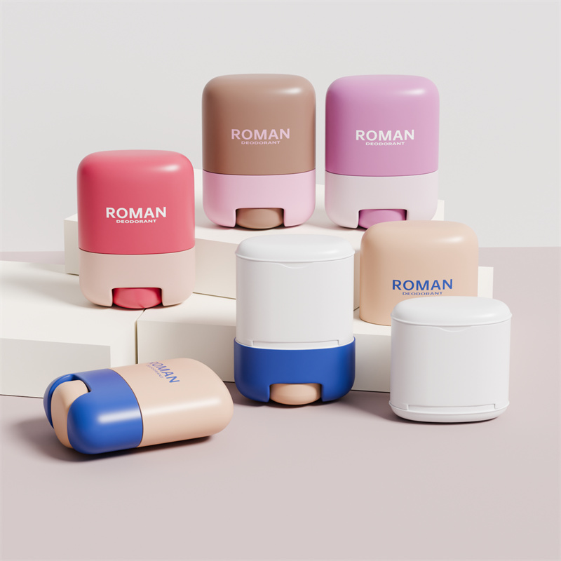 Penjagaan kulit kosong 30g 50g plastik deodoran tongkat dengan botol pembungkusan botol semula Penjagaan kulit kosong 30g 50g plastik deodoran tongkat dengan botol pembungkusan botol semula